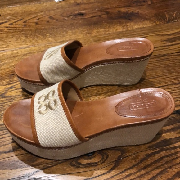 Coach wedges - Picture 2 of 2